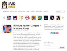 Tablet Screenshot of ipadkids.com
